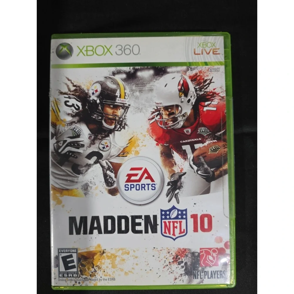 MADDEN NFL 10 Xbox 360 FREE FAST SHIPPING